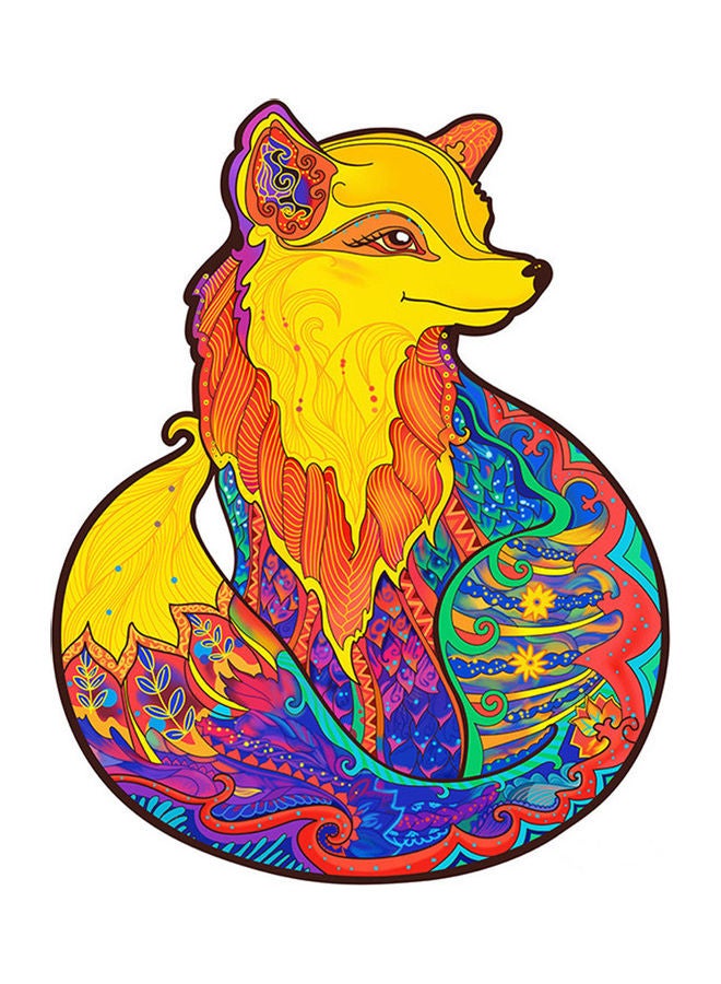 114-Piece Wooden Animal Creative Puzzle